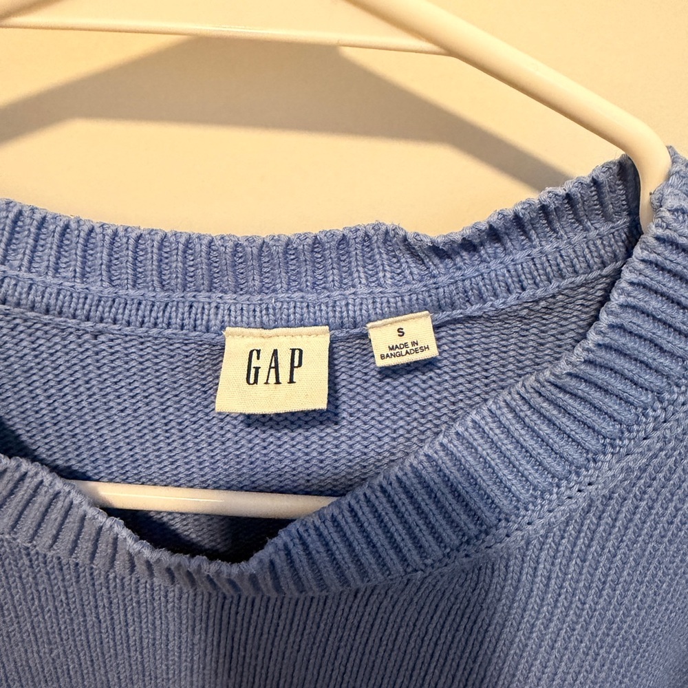 Gap 100% Cotton Split Hem Sweater - image 3